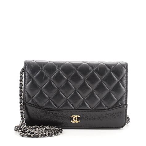 chanel charms wallet on chain|chanel wallet on chain gabrielle.